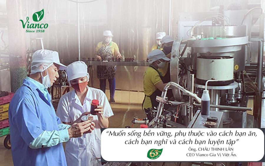 Xưởng sản xuất Gia vị Thi&ecirc;n Nhi&ecirc;n Vianco -Việt Ấn ứng dụng c&ocirc;ng nghệ khoa học kỹ thuật ti&ecirc;n tiến.