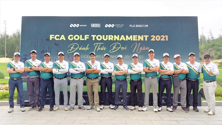 FCA Golf Tournament 2021 thu h&uacute;t đ&ocirc;ng đảo golfer tham gia.