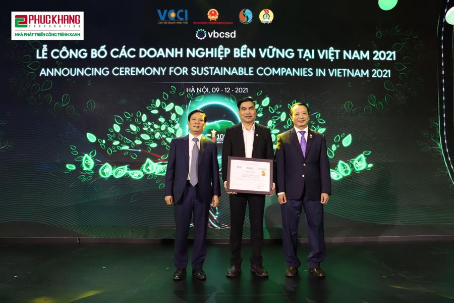 Phuc Khang ranked among Vietnam’s top 10 sustainable businesses in 2021 - Ảnh 1