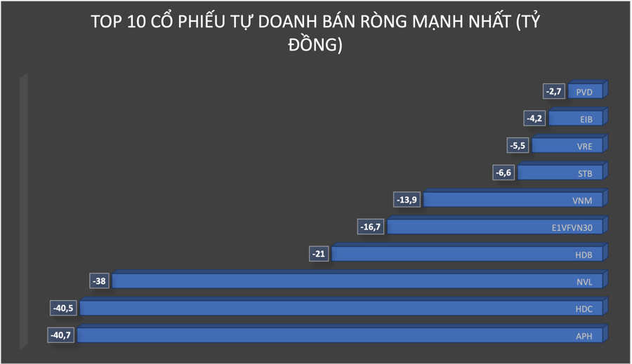 Cổ phiếu bị bán tháo ồ ạt, tự doanh lao vào mua ròng gần 300 tỷ  - Ảnh 2