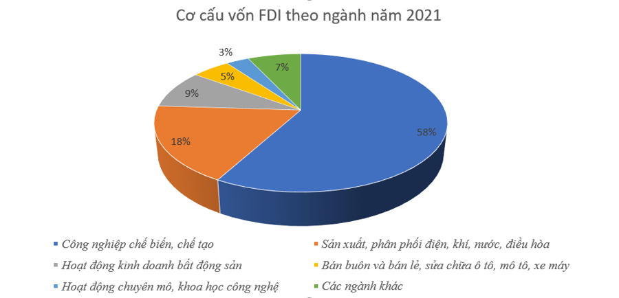 Bất chấp Covid-19, thu hút FDI 2021 vẫn tăng 9%, vượt mốc 31 tỷ USD - Ảnh 1