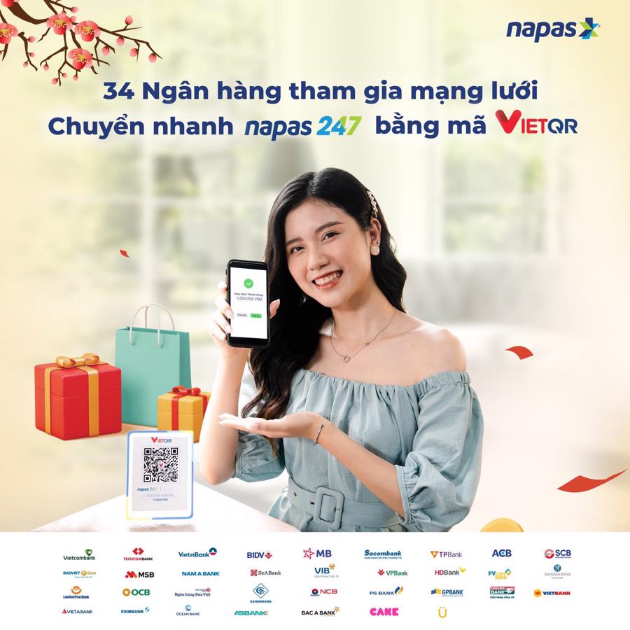 Thêm 7 ngân hàng gia nhập mạng lưới thanh toán bằng mã VietQR của NAPAS - Ảnh 2