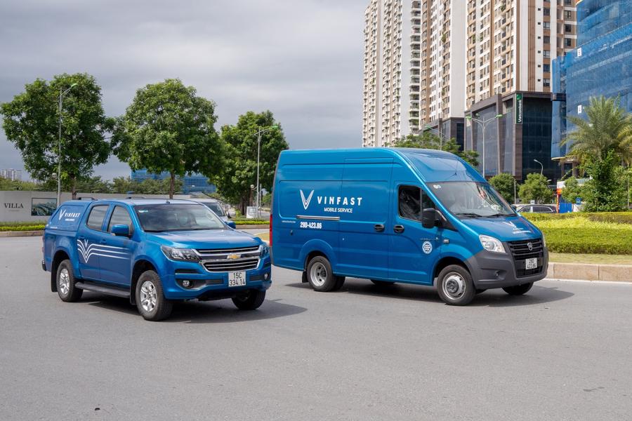 VinFast triển khai dịch vụ sửa chữa lưu động chính hãng đầu tiên tại Việt Nam - Ảnh 2