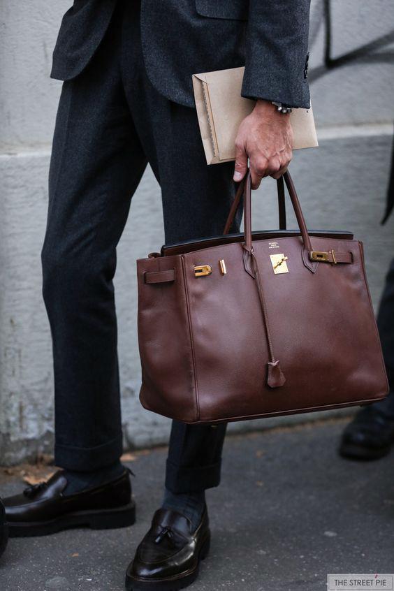 Giữa xu hướng nam giới dùng túi xách nữ, Hermès ra mắt túi Birkin dành cho quý ông - Ảnh 3