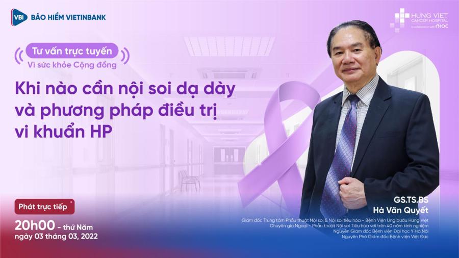 VBI và Hệ thống Y tế Hưng Việt tổ chức tọa đàm trực tuyến về sức khỏe - Ảnh 1
