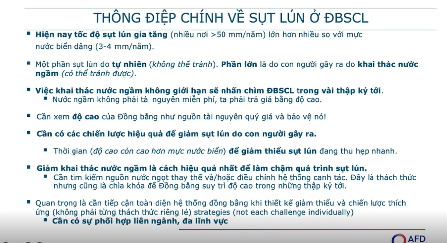 Đồng bằng sông Cửu Long sẽ bị nhấn chìm nếu không dừng khai thác nước ngầm - Ảnh 2