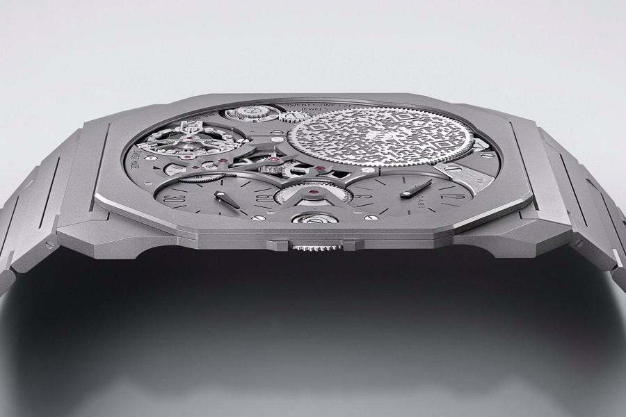 Octo Finissimo Ultra - mẫu đồng hồ lập kỷ lục đồng hồ đeo tay mỏng nhất thế giới đến từ thương thiệu&nbsp;Bvlgari.