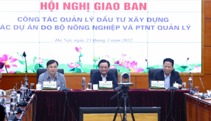 To&agrave;n cảnh hội nghị ng&agrave;y 23/3/2022.