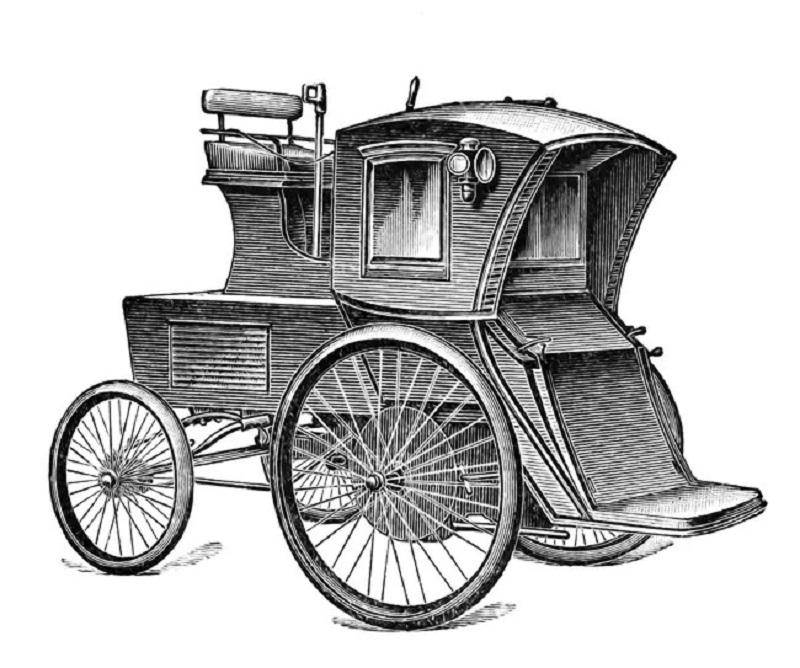 Taxi điện của Carriage & Wagon Company