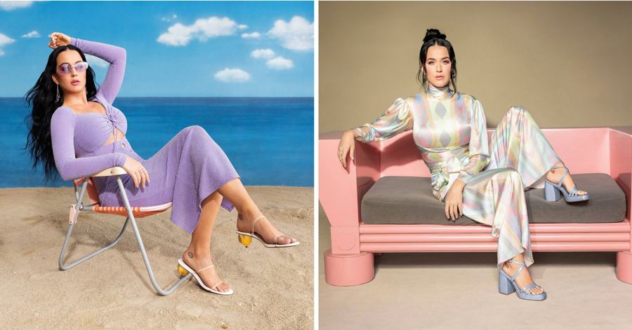 Katy Perry giới thiệu BST giày Xuân – Hè mới với chủ đề hoa và bãi biển - Ảnh 3