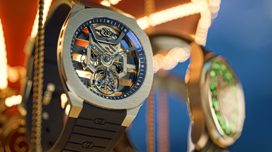 Gucci Tourbillon đánh dấu 50 năm chế tác đồng hồ của nhà mốt Ý - Ảnh 5