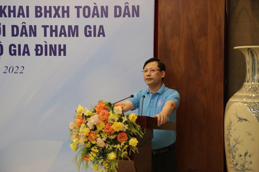 Tổng Gi&aacute;m đốc Bưu điện Việt Nam Chu Quang H&agrave;o. Ảnh - BHXH Việt Nam.&nbsp;