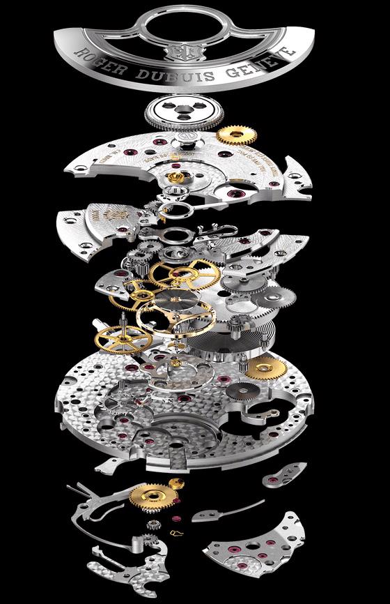Đồng hồ Hiệp sĩ bàn tròn của Roger Dubuis: phiên bản vàng hồng gây ấn tượng mạnh - Ảnh 6