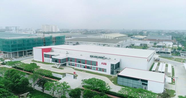 Trung t&acirc;m sản xuất giải ph&aacute;p ph&acirc;n phối điện mới do ABB đầu tư x&acirc;y dựng tại Bắc Ninh.