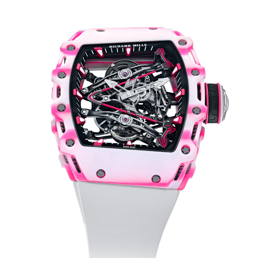 Richard Mille ra mắt siêu đồng hồ màu hồng mang tên golf thủ Bubba Watson - Ảnh 1