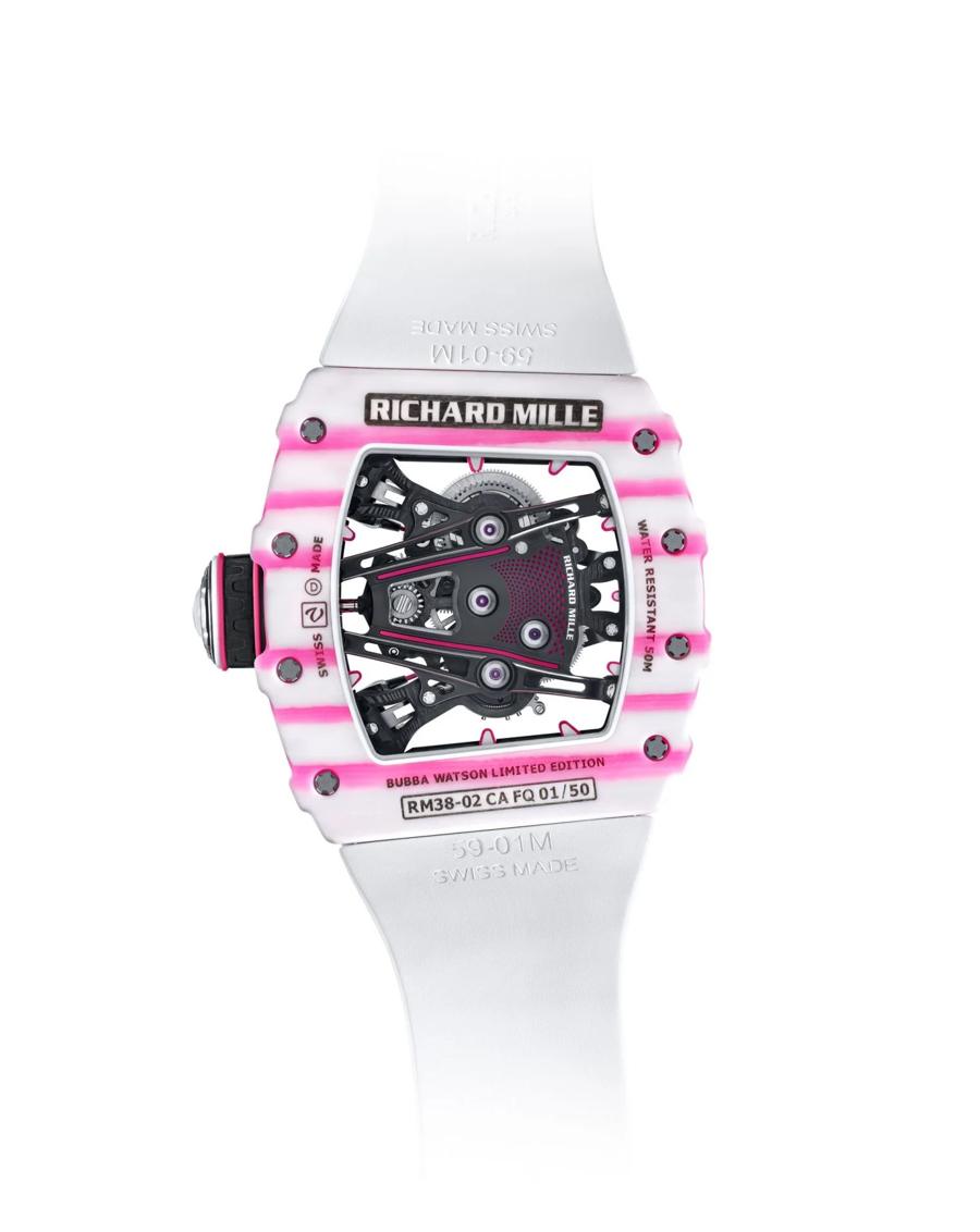 Richard Mille ra mắt siêu đồng hồ màu hồng mang tên golf thủ Bubba Watson - Ảnh 4