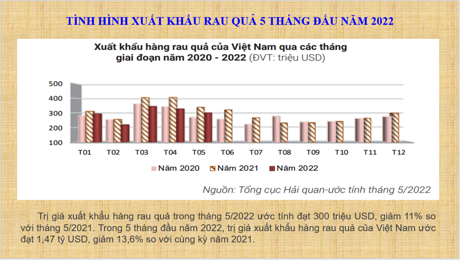 Xuất khẩu rau quả Việt Nam giảm do Trung Quốc tiếp tục áp dụng chính sách "Zero Covid" - Ảnh 3