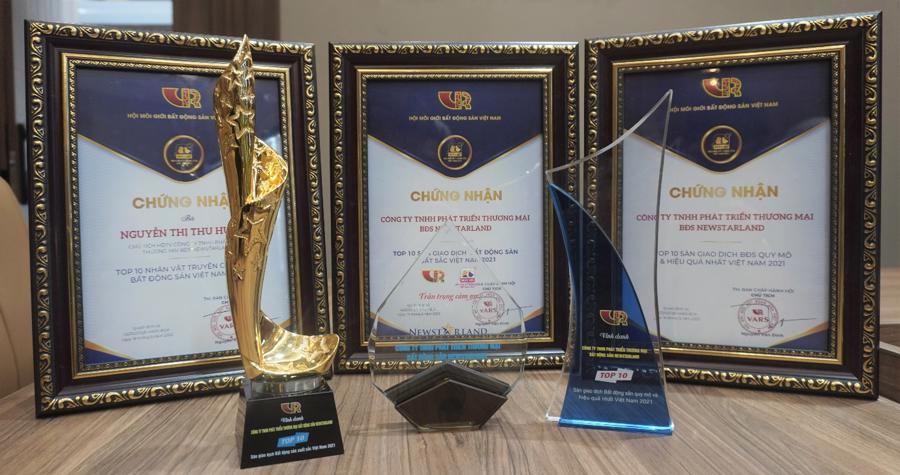 2 năm liên tiếp NewstarLand “bội thu” giải thưởng tại Ngày Hội môi giới bất động sản Việt Nam - Ảnh 1