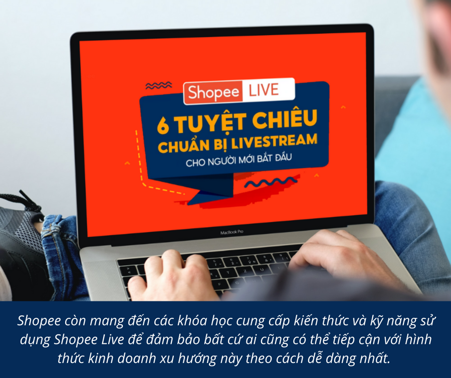 Một nhà bán hàng tăng trưởng 300% trong dịp 7/7 nhờ livestream trên Shopee Live - Ảnh 1