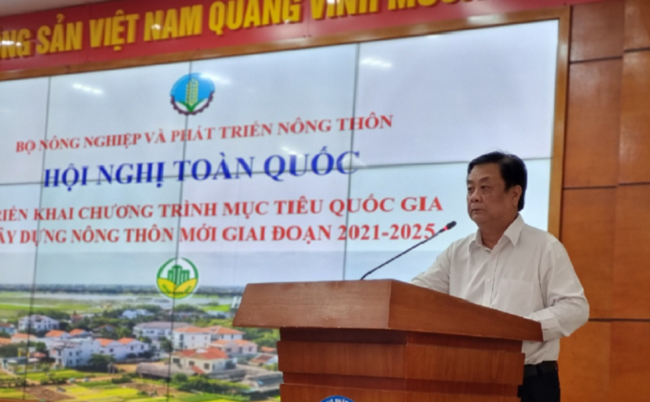 Bộ trưởng L&ecirc; Minh Hoan ph&aacute;t biểu chỉ đạo hội nghị.