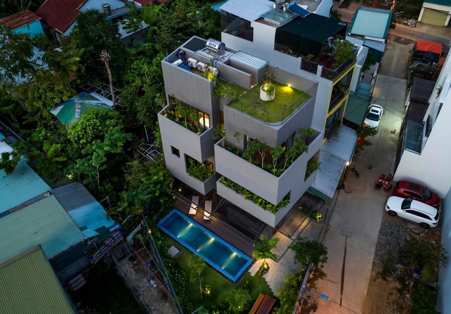 Ngôi nhà xanh tại Nha Trang được giới thiệu trên tạp chí kiến trúc Italia - Ảnh 4