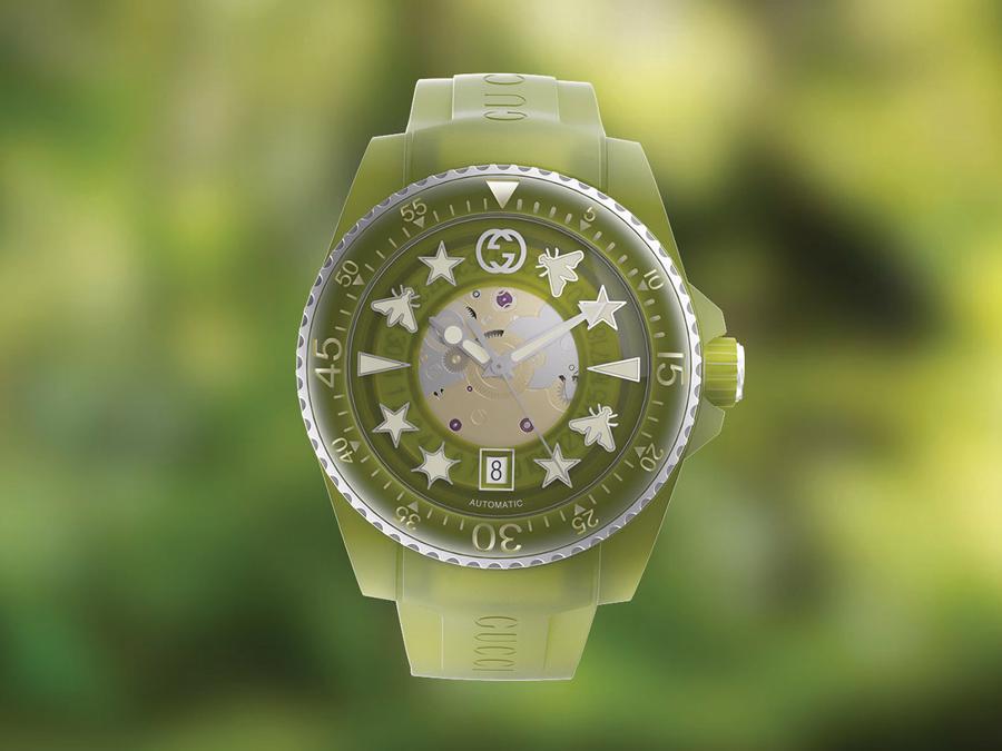 Gucci Dive: đồng hồ xa xỉ từ nhựa sinh học giá 1.850 USD - Ảnh 3
