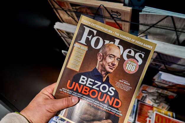 Jeff Bezos - Ảnh: Deposit Photos