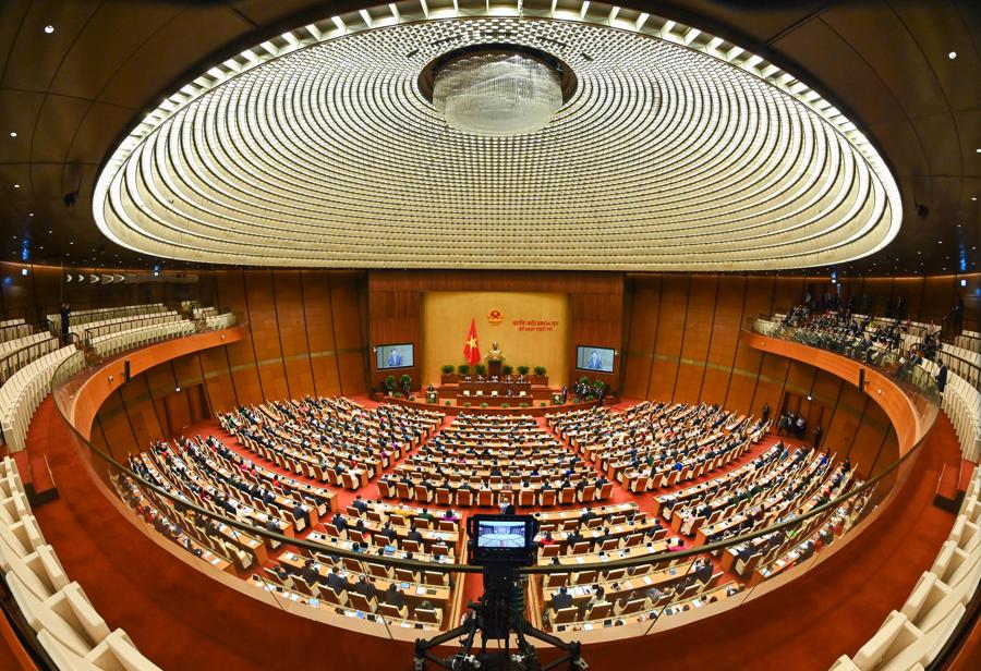 Quốc hội khai mạc kỳ họp thứ 4 s&aacute;ng 20/10 - Ảnh: Quochoi.vn