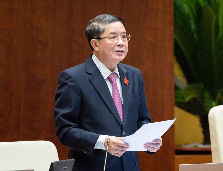 Ph&oacute; Chủ tịch Quốc hội Nguyễn Đức Hải ph&aacute;t biểu điều h&agrave;nh nội dung thảo luận - Ảnh: Quochoi.vn.