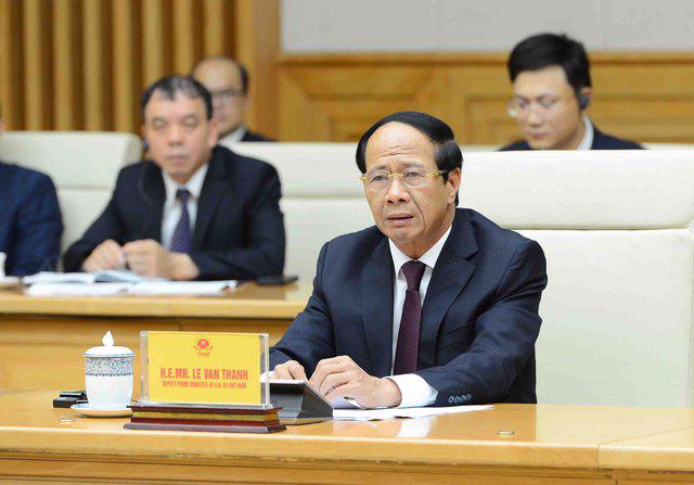 Ph&oacute; Thủ tướng khẳng định, Việt Nam đ&atilde; v&agrave; đang nỗ lực cao nhất để giải quyết tốt nhất c&aacute;c nội dung kiến nghị của EC - Ảnh VGP/Đức Tu&acirc;n