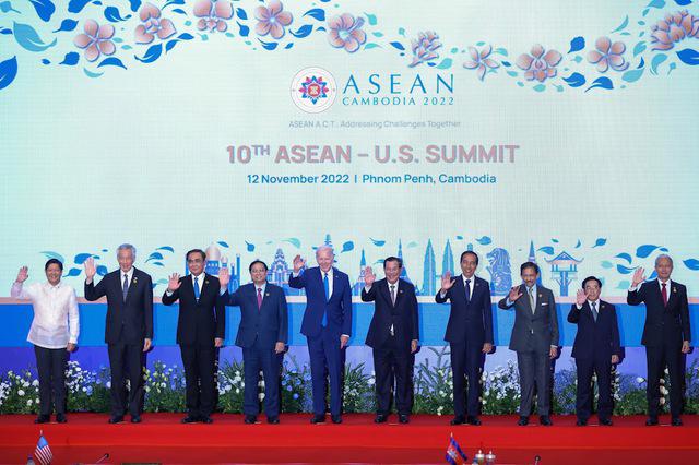Các nhà lãnh đạo ASEAN và Mỹ hoan nghênh những tiến triển hợp tác tích cực giữa hai bên thời gian qua - Ảnh: VGP