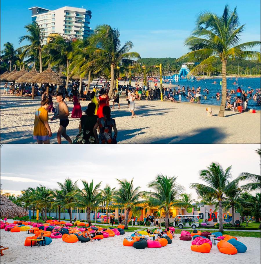 Bãi biển Dragon Beach luôn thu hút du khách bất kể thời điểm trong ngày và 4 mùa trong năm.