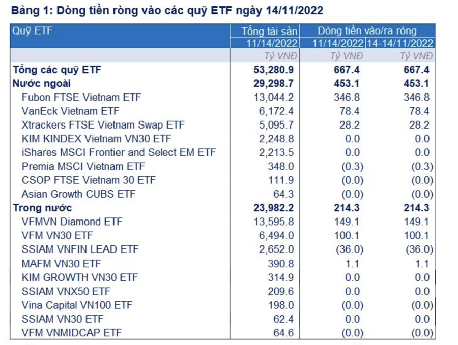 Dòng tiền ETF tiếp tục vào ròng gần 700 tỷ đồng, cổ phiếu nào được mua ròng nhiều nhất? - Ảnh 1