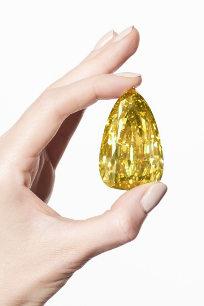 Viên kim cương “Chim yến vàng” dự kiến đấu giá được 13 triệu bảng Anh - Ảnh 4
