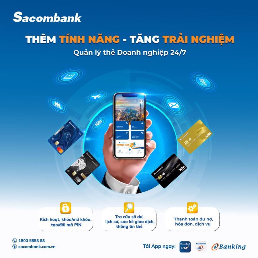 Nhiều ưu đ&atilde;i vượt trội khi mở mới thẻ t&iacute;n dụng doanh nghiệp Sacombank.