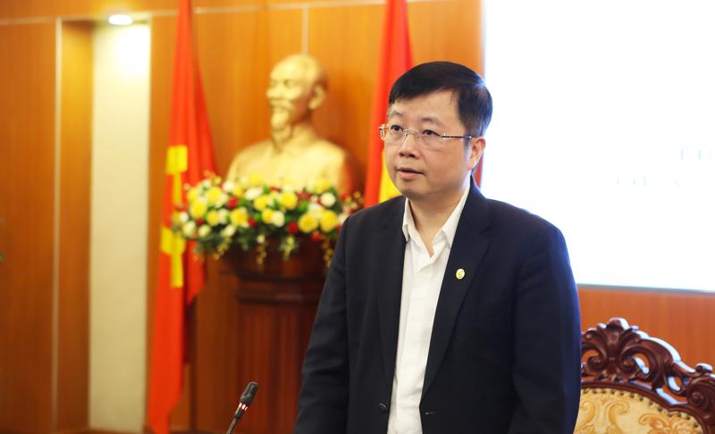 Thứ trưởng Bộ Thông tin và Truyền thông Nguyễn Thanh Lâm phát biểu chỉ đạo tại Hội nghị.