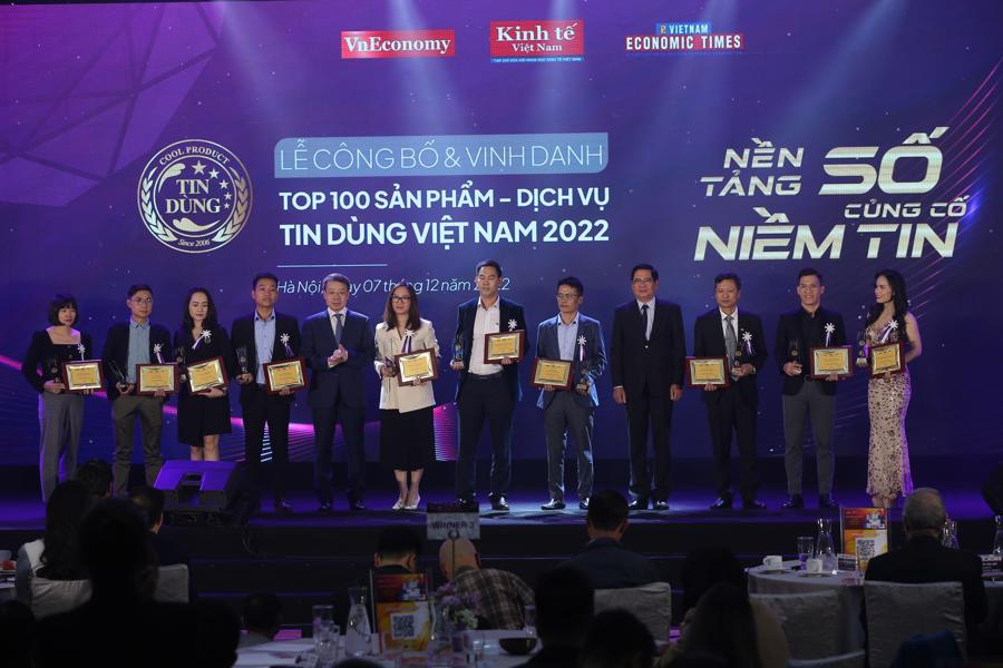 Vinh danh TOP 100 Sản phẩm - Dịch vụ Tin dùng Việt Nam 2022 - Ảnh 1