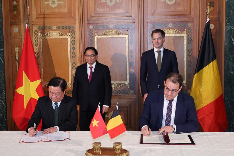 Việt Nam - Bỉ đẩy mạnh quan hệ Đối tác chiến lược về nông nghiệp, hợp tác đầu tư, thương mại - Ảnh 1