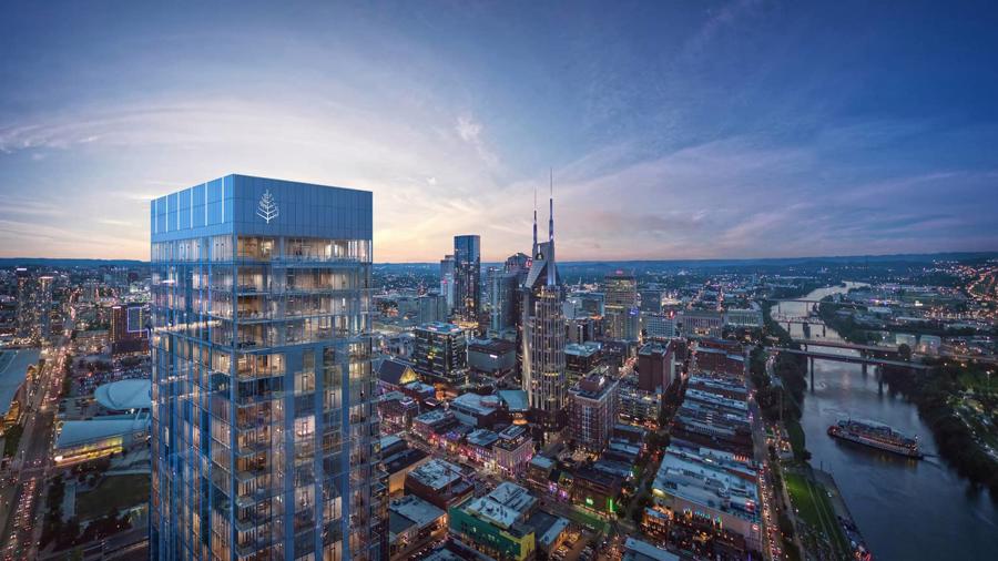 Mỗi căn penthouse tại dự &aacute;n Four Seasons Nashville Private Residences c&oacute; gi&aacute; l&ecirc;n tới 25 triệu USD.