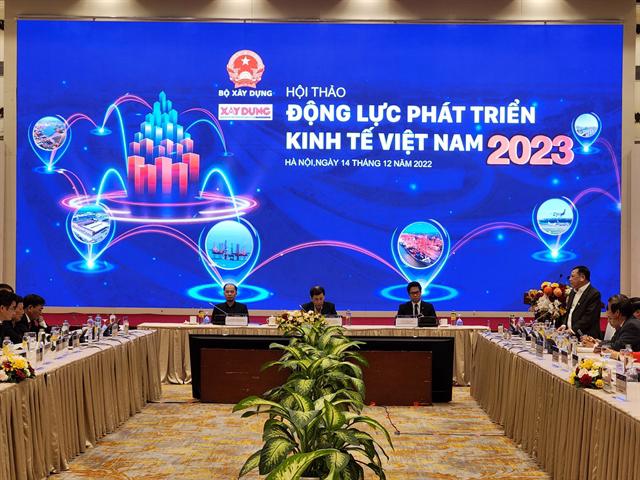 Hội thảo &ldquo;Động lực ph&aacute;t triển kinh tế Việt Nam 2023&rdquo; ng&agrave;y 14/12 nhận được nhiều &yacute; kiến đề xuất.
