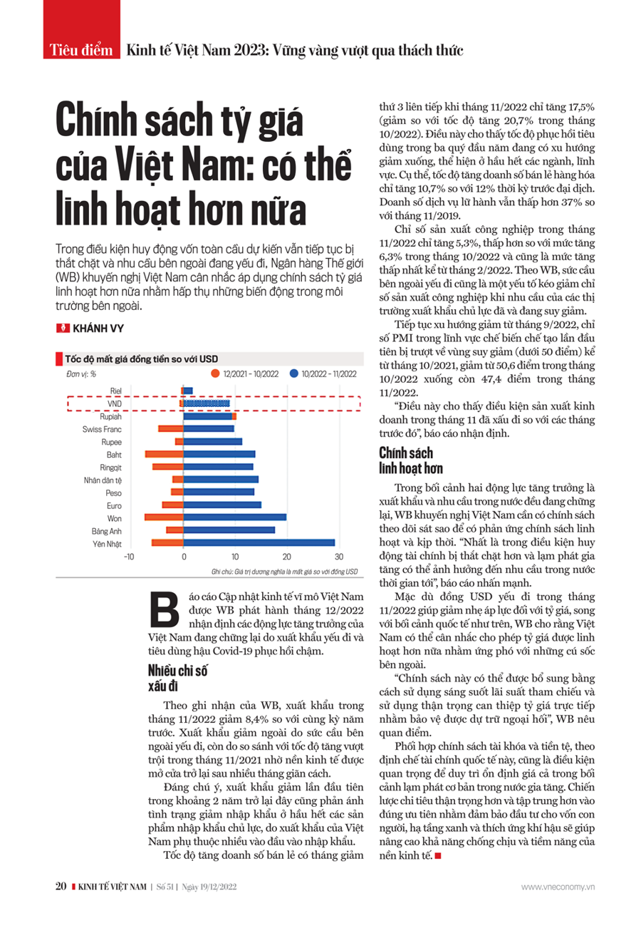 WB: Chính sách tỷ giá của Việt Nam có thể linh hoạt hơn nữa - Ảnh 4