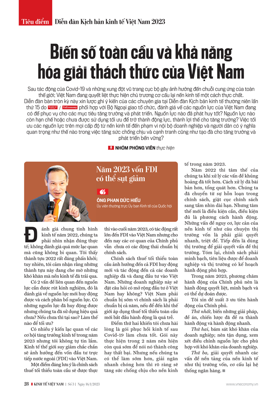 Biến số toàn cầu và khả năng hóa giải thách thức của Việt Nam - Ảnh 7