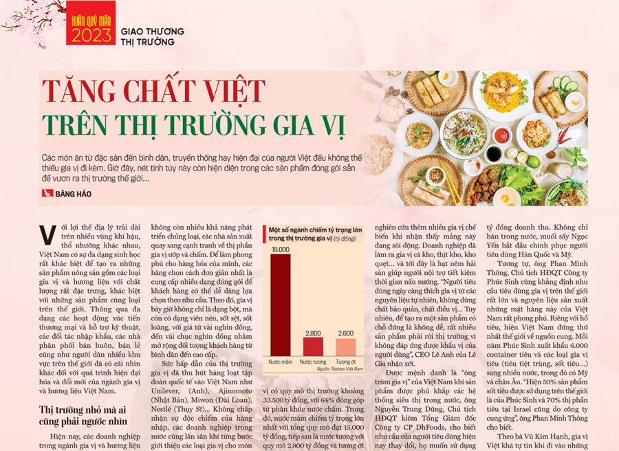 Tăng chất Việt trên thị trường gia vị - Ảnh 2