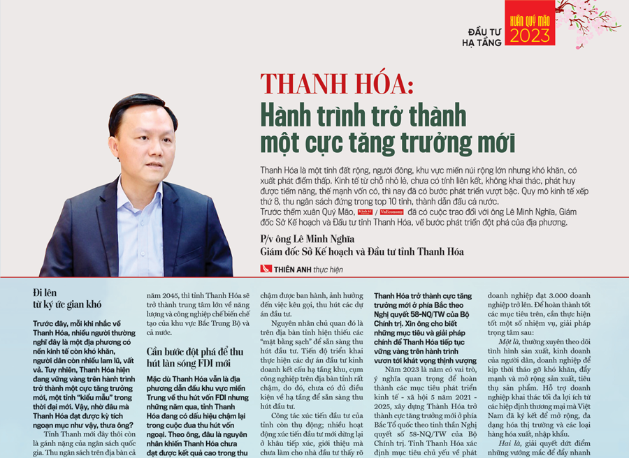 Thanh Hóa và hành trình trở thành cực tăng trưởng mới - Ảnh 1