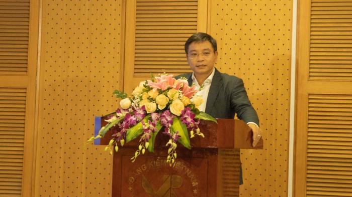 Bộ trưởng Bộ Giao thocirc;ng vận tải Nguyễn Văn Thắng.