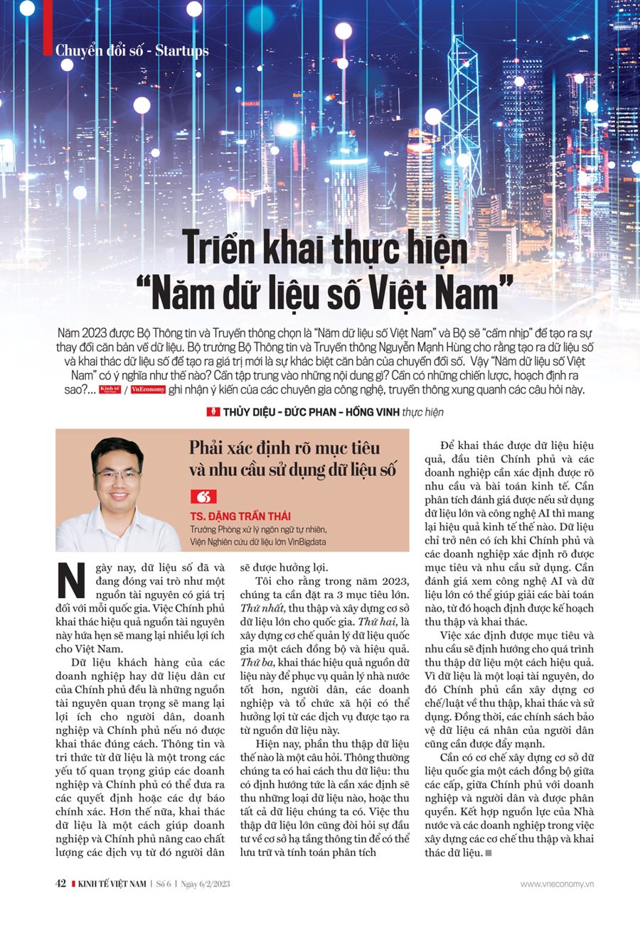 Triển khai thực hiện “Năm dữ liệu số Việt Nam”  - Ảnh 8
