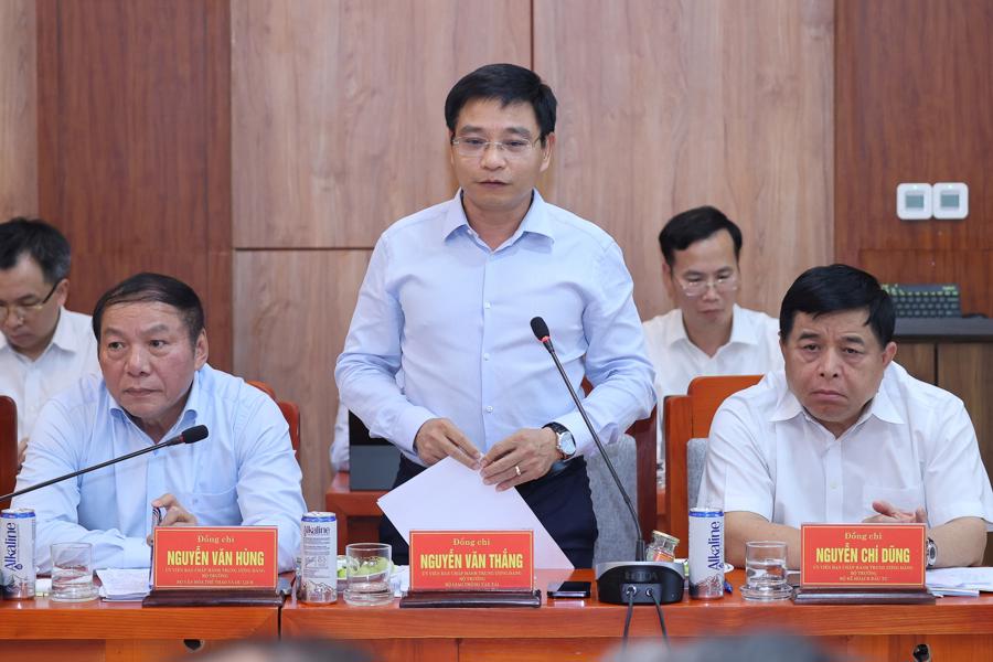 Bộ trưởng Bộ Giao th&ocirc;ng vận tải Nguyễn Văn Thắng - Ảnh:VGP