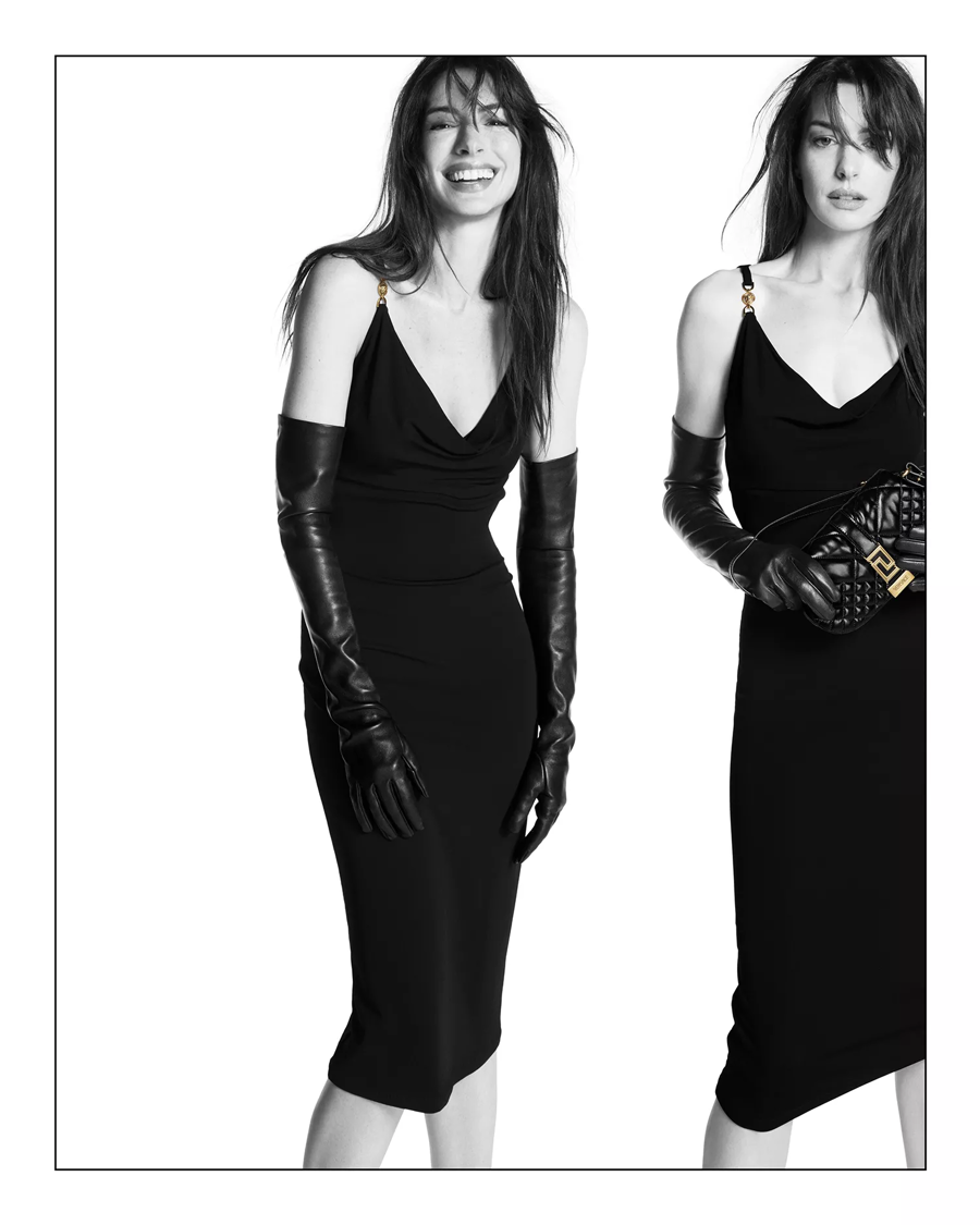 Versace trình làng bộ sưu tập mới cùng “yêu nữ hàng hiệu” Anne Hathaway - Ảnh 14