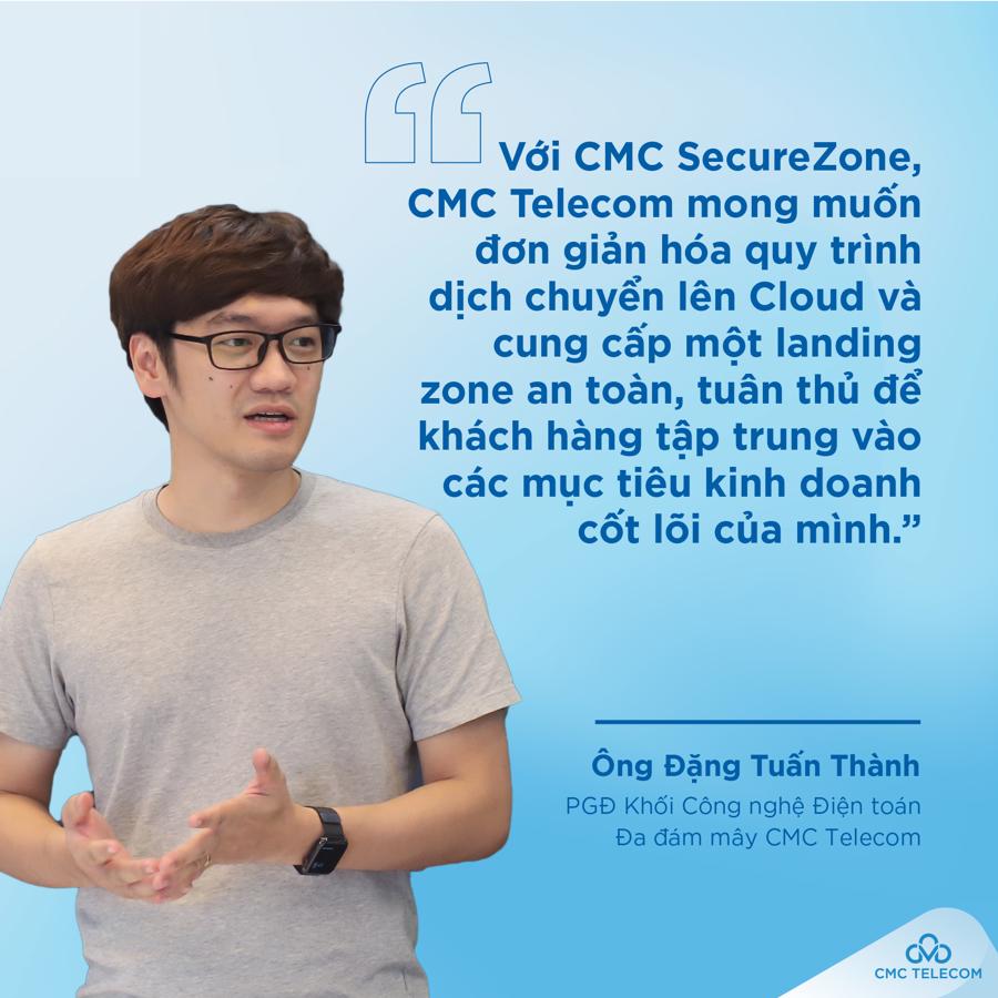 &Ocirc;ng Đặng Tuấn Th&agrave;nh, đại sứ AWS khu vực ASEAN, chuy&ecirc;n gia c&ocirc;ng nghệ tại CMC Telecom chia sẻ.