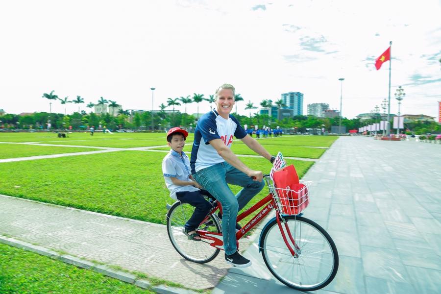 Nearly 23,000 bicycles have been donated to disadvantaged children nationwide.